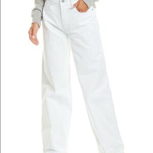 New with Tags We Wore What Super Bleached Utility Straight Leg Jeans Size 28